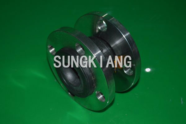 不銹鋼法蘭橡膠軟連接