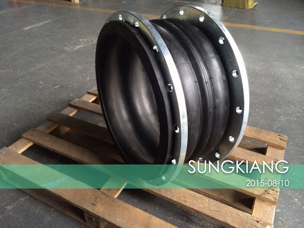 雙球橡膠軟連接應用冶金行業冷凝水 橡膠軟連接