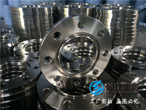 張家港,承壓16公斤的DN80,EPDM+316L法蘭橡膠接頭
