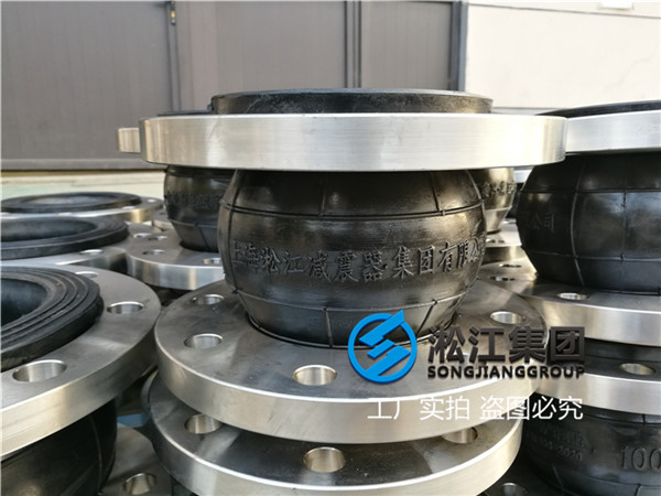 化工泵用DN80橡膠軟接頭